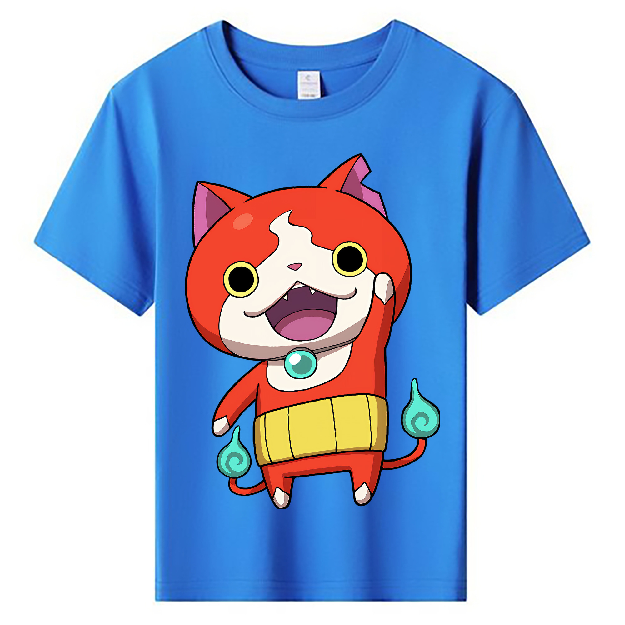 （画像用） 妖怪ウォッチ Yo-kai Watch 綿100％キッズTシャツ（フロントプリント）